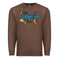 Chestnut little sister biggest fan football Premium Sweatshirt - Zillion Design Studio