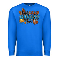 True Royal little sister biggest fan football Premium Sweatshirt - Zillion Design Studio