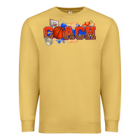 Antique Gold basketball coach Premium Sweatshirt - texasbilliewilder