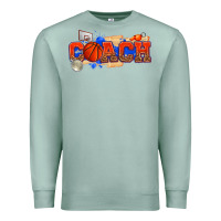 Seafoam basketball coach Premium Sweatshirt - texasbilliewilder