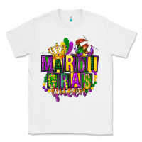 White mardi gras queen Classic Tee - FaDigitalArtStudio