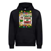 Black christmas fueled by cocoa and christ Urban Hoodie - Artiststas