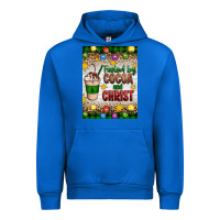 Cobalt christmas fueled by cocoa and christ Urban Hoodie - Artiststas