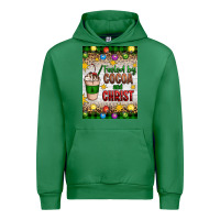 Emerald christmas fueled by cocoa and christ Urban Hoodie - Artiststas