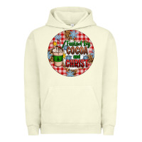Pigment Pistachio christmas fueled by cocoa and christ ornament Urban Hoodie - Artiststas