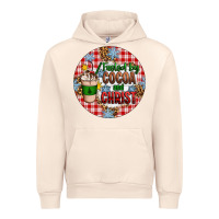 Sandshell christmas fueled by cocoa and christ ornament Urban Hoodie - Artiststas