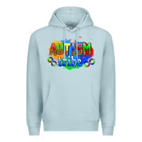 Blue Mist autısm tribe Premium Hoodie - AdoDesignShop