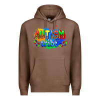 Chestnut autısm tribe Premium Hoodie - AdoDesignShop