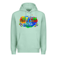 Seafoam autısm tribe Premium Hoodie - AdoDesignShop