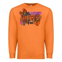 Carrot little sister biggest fan basketball Premium Sweatshirt - Zillion Design Studio