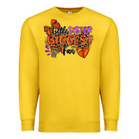 Lemon little sister biggest fan basketball Premium Sweatshirt - Zillion Design Studio