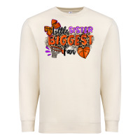 Sandshell little sister biggest fan basketball Premium Sweatshirt - Zillion Design Studio
