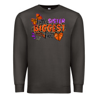 Smoke little sister biggest fan basketball Premium Sweatshirt - Zillion Design Studio