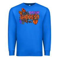 True Royal little sister biggest fan basketball Premium Sweatshirt - Zillion Design Studio