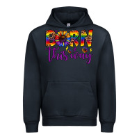 Navy born this way Urban Hoodie - JahusDesignShop