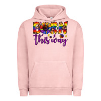 Pigment Salmon born this way Urban Hoodie - JahusDesignShop