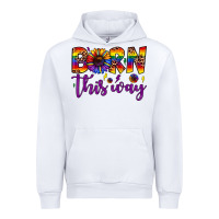 White born this way Urban Hoodie - JahusDesignShop