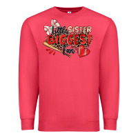 Cardinal little sister biggest fan baseball Premium Sweatshirt - Zillion Design Studio