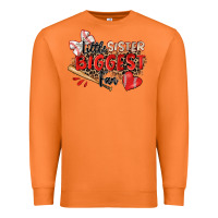 Carrot little sister biggest fan baseball Premium Sweatshirt - Zillion Design Studio