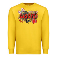 Lemon little sister biggest fan baseball Premium Sweatshirt - Zillion Design Studio