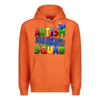 Carrot autısm support squad Premium Hoodie - AdoDesignShop