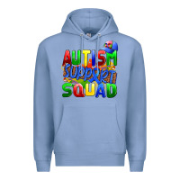 Colony Blue autısm support squad Premium Hoodie - AdoDesignShop