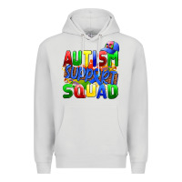 Dove Grey autısm support squad Premium Hoodie - AdoDesignShop