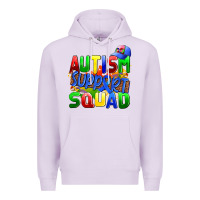 Lilac autısm support squad Premium Hoodie - AdoDesignShop