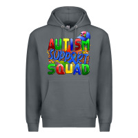 Rock autısm support squad Premium Hoodie - AdoDesignShop