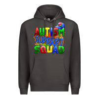 Smoke autısm support squad Premium Hoodie - AdoDesignShop