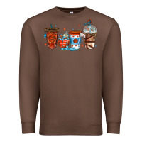 Chestnut basketball coffee cups Premium Sweatshirt - texasbilliewilder