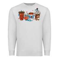 Dove Grey basketball coffee cups Premium Sweatshirt - texasbilliewilder