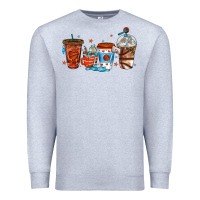 Heather Grey basketball coffee cups Premium Sweatshirt - texasbilliewilder