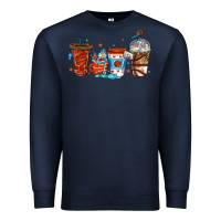 Navy basketball coffee cups Premium Sweatshirt - texasbilliewilder
