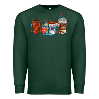 Sports Green basketball coffee cups Premium Sweatshirt - texasbilliewilder