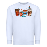White basketball coffee cups Premium Sweatshirt - texasbilliewilder