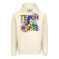 Sandshell teach love inspire Premium Hoodie - AdoDesignShop