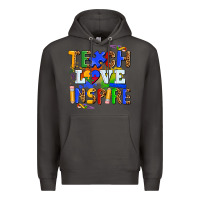 Smoke teach love inspire Premium Hoodie - AdoDesignShop