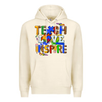 Tofu teach love inspire Premium Hoodie - AdoDesignShop