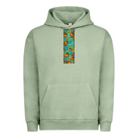 Pigment Oil Green autumn Urban Hoodie - BundleAndBundleShop