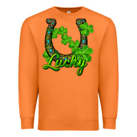 Carrot Lucky shamrock horseshoe Premium Sweatshirt - RanaPortraitStore