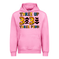 Fuchsia Pink three up three down softball Urban Hoodie - AdoDesignShop