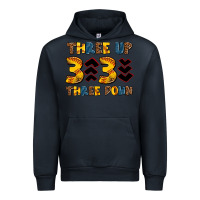 Navy three up three down softball Urban Hoodie - AdoDesignShop