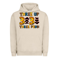 Pigment French Oak three up three down softball Urban Hoodie - AdoDesignShop