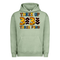 Pigment Oil Green three up three down softball Urban Hoodie - AdoDesignShop