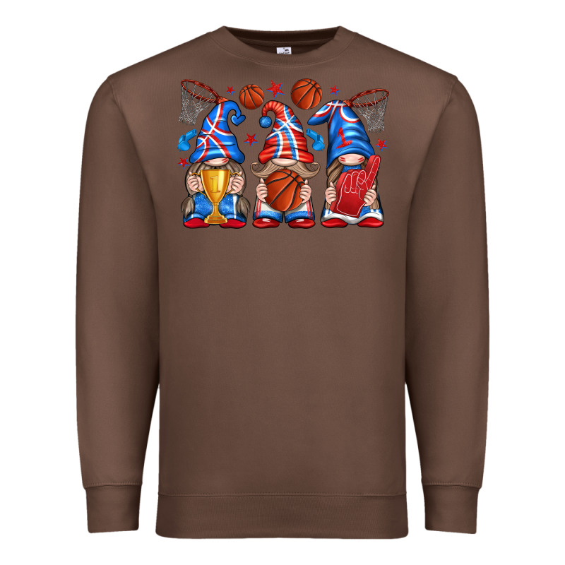 Basketball Gnome Premium Sweatshirt by texasbilliewilder | Teevron