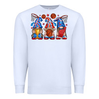 White basketball gnome Premium Sweatshirt - texasbilliewilder