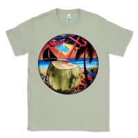 Matcha coconut drink colorful leopard Classic Tee - BarkalooDesign