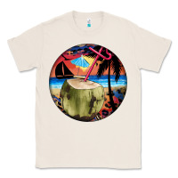Natural coconut drink colorful leopard Classic Tee - BarkalooDesign