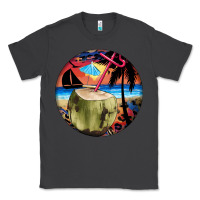 Smoke coconut drink colorful leopard Classic Tee - BarkalooDesign